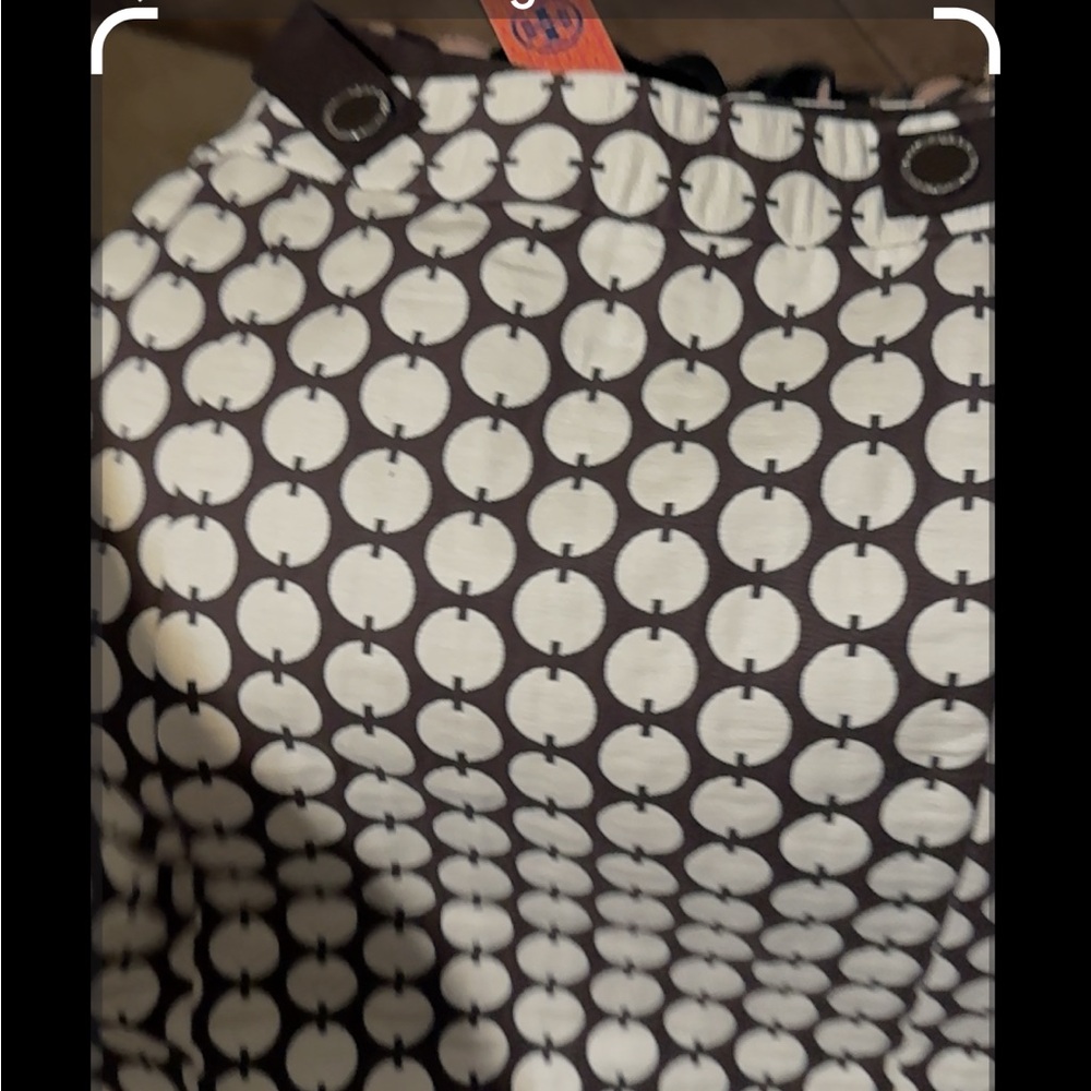 Tory Burch Clea Shift Black & White Dot